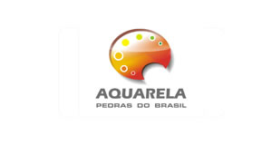 Aquarela Pedras do Brasil